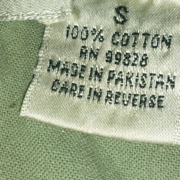 'UNISEX' GREEN PANS COTTON TWO-PIECE - Picture 8 of 16